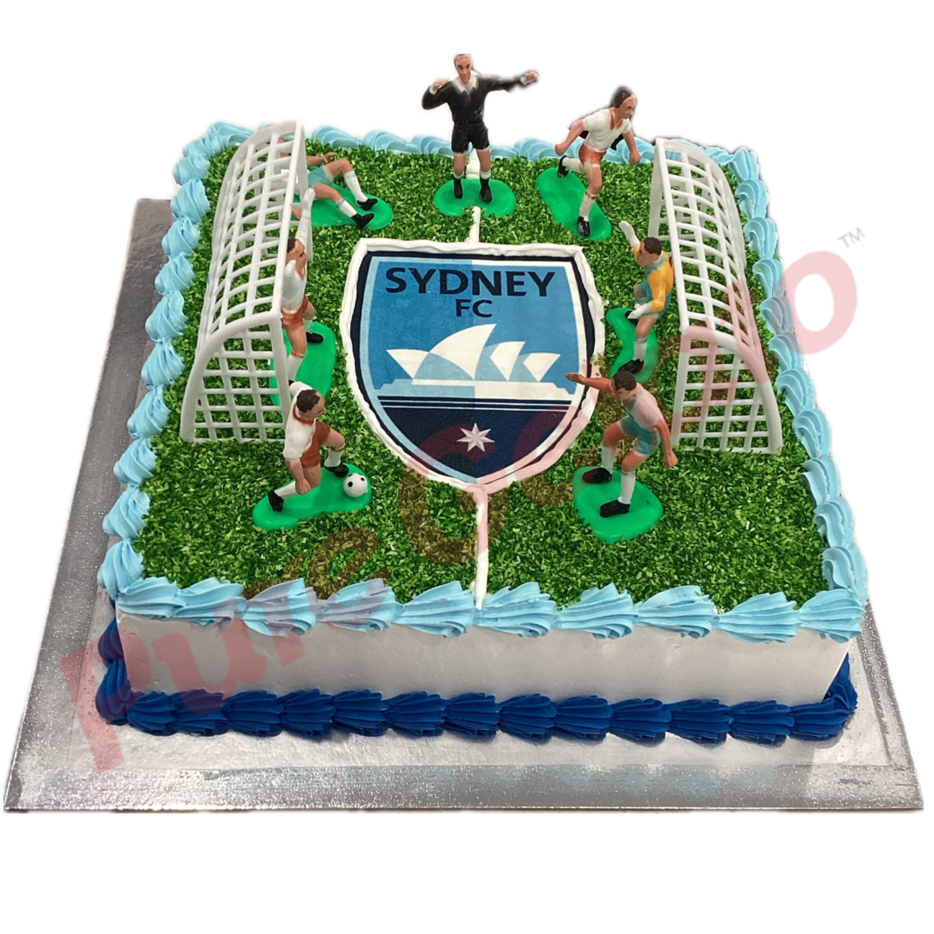 Sports Field Cakes